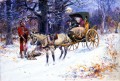old christmas in new england 1918 Charles Marion Russell